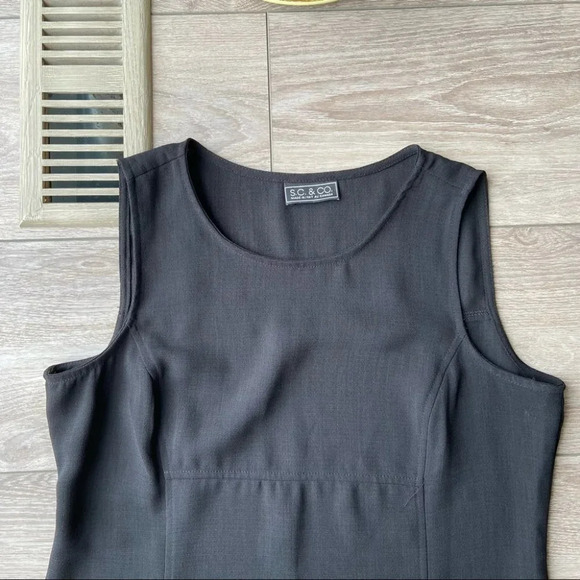 Vintage S.C. & CO. Sleeveless High Slits Flowy Breezy Maxi Dress - Picture 7 of 16